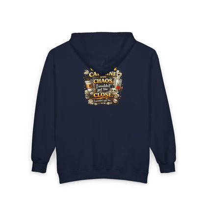 I Run on Caffeine and Chaos - Full-Zip Hoodie