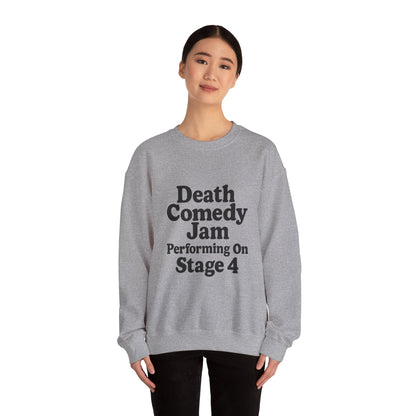 Death Comedy Jam: Performing On Stage 4- Crewneck Sweatshirt