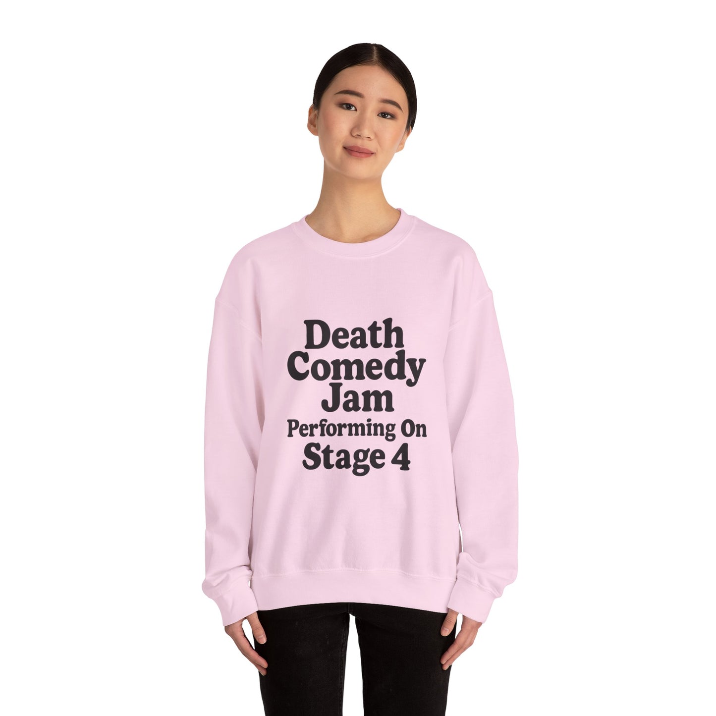 Death Comedy Jam: Performing On Stage 4- Crewneck Sweatshirt