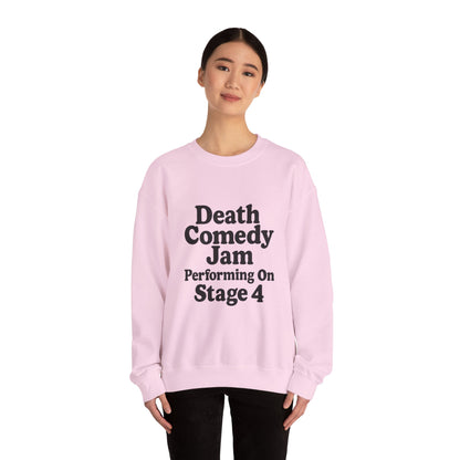 Death Comedy Jam: Performing On Stage 4- Crewneck Sweatshirt