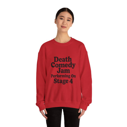 Death Comedy Jam: Performing On Stage 4- Crewneck Sweatshirt