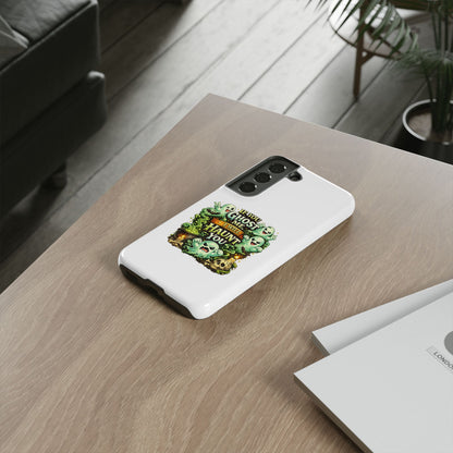 Spooky Ghost Phone Case — “If You Ghost Me I Will Haunt You” Protective iPhone Cover