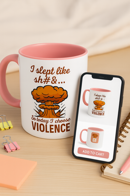 I Slept Like Sh#&... - Coffee Cup