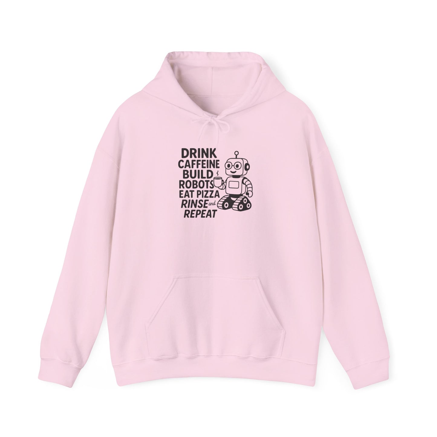 Drink Coffee Build Robots - Hoodie
