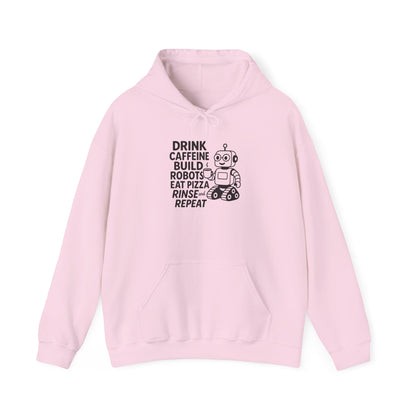 Drink Coffee Build Robots - Hoodie