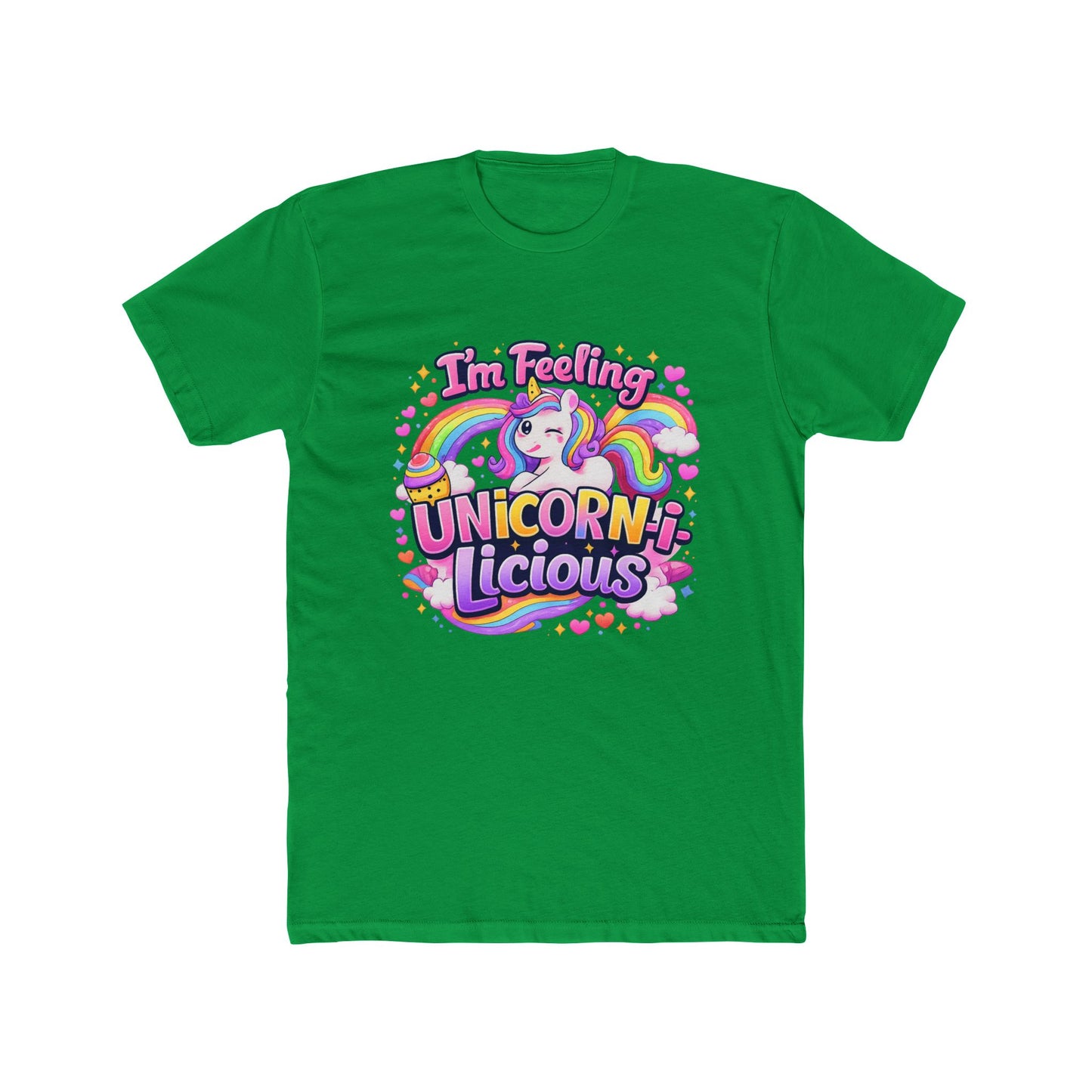 I'm Feeling Unicorn-licious T-Shirt — Cute Rainbow Unicorn Graphic Tee