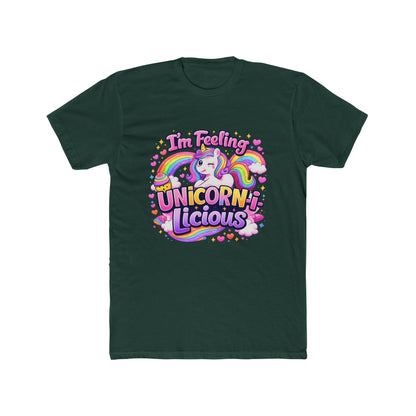 I'm Feeling Unicorn-licious T-Shirt — Cute Rainbow Unicorn Graphic Tee