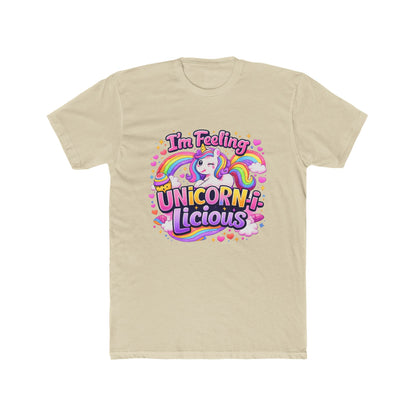 I'm Feeling Unicorn-licious T-Shirt — Cute Rainbow Unicorn Graphic Tee