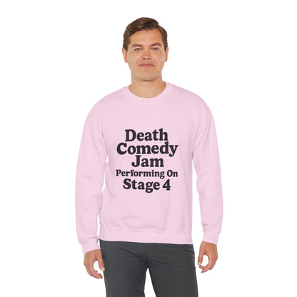 Death Comedy Jam: Performing On Stage 4- Crewneck Sweatshirt