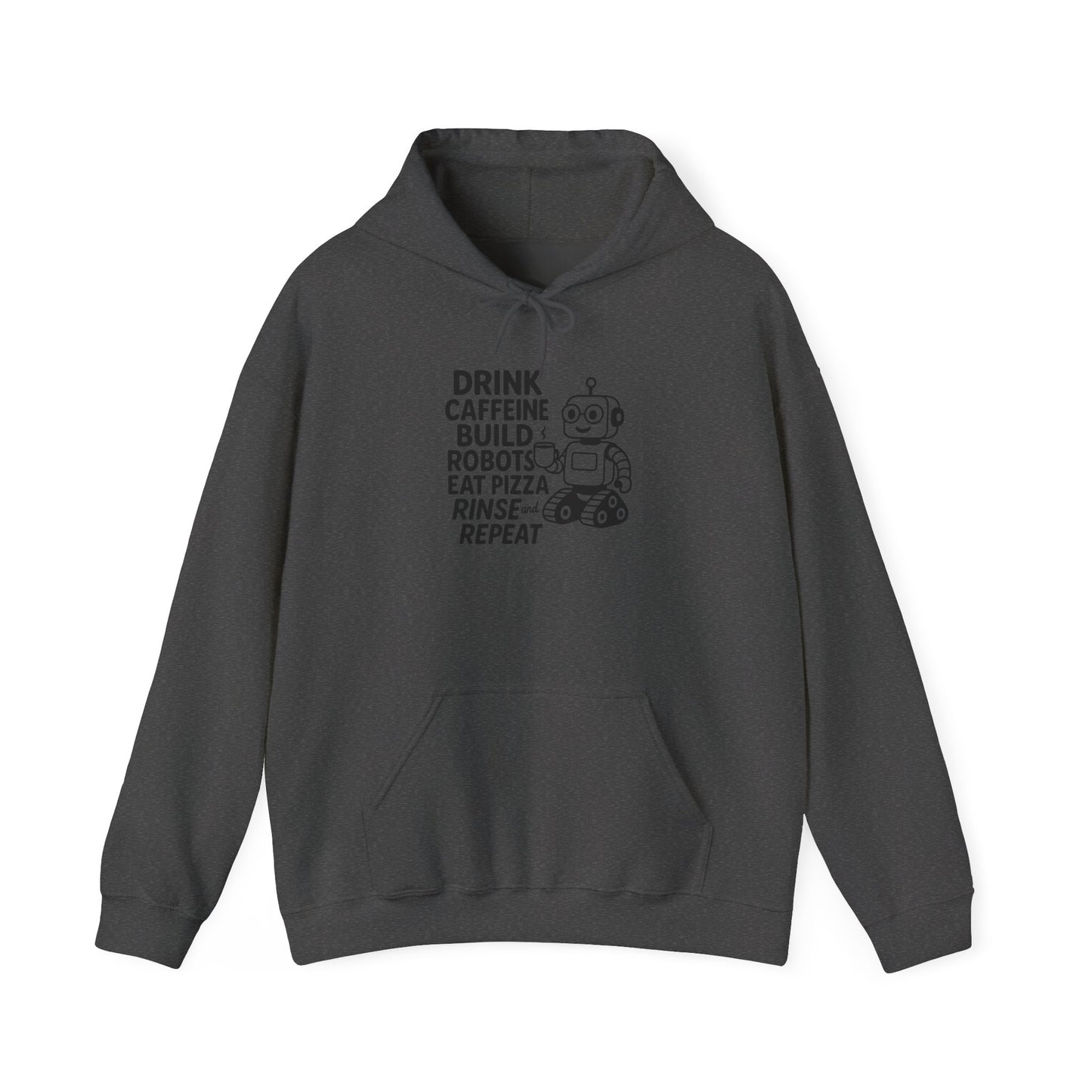 Drink Coffee Build Robots - Hoodie
