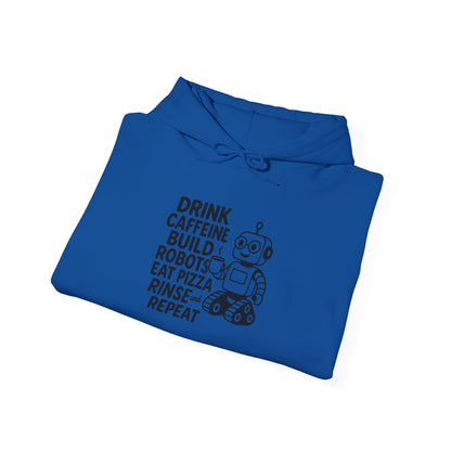 Drink Coffee Build Robots - Hoodie