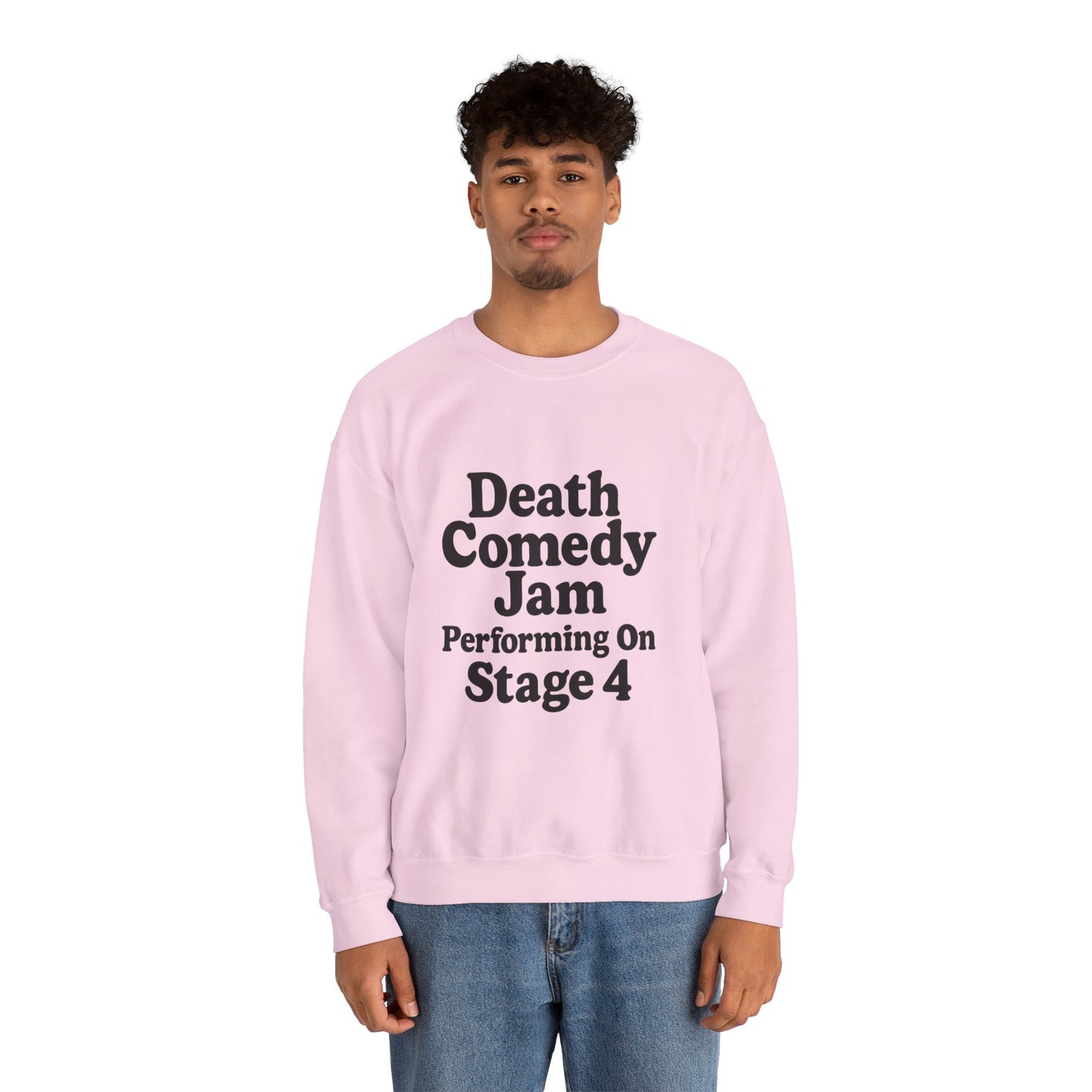 Death Comedy Jam: Performing On Stage 4- Crewneck Sweatshirt