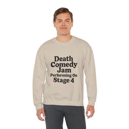 Death Comedy Jam: Performing On Stage 4- Crewneck Sweatshirt