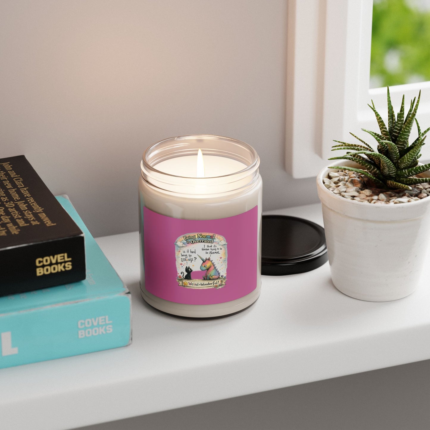 Being Normal Is Overrated - Scented Soy Candle, 9oz