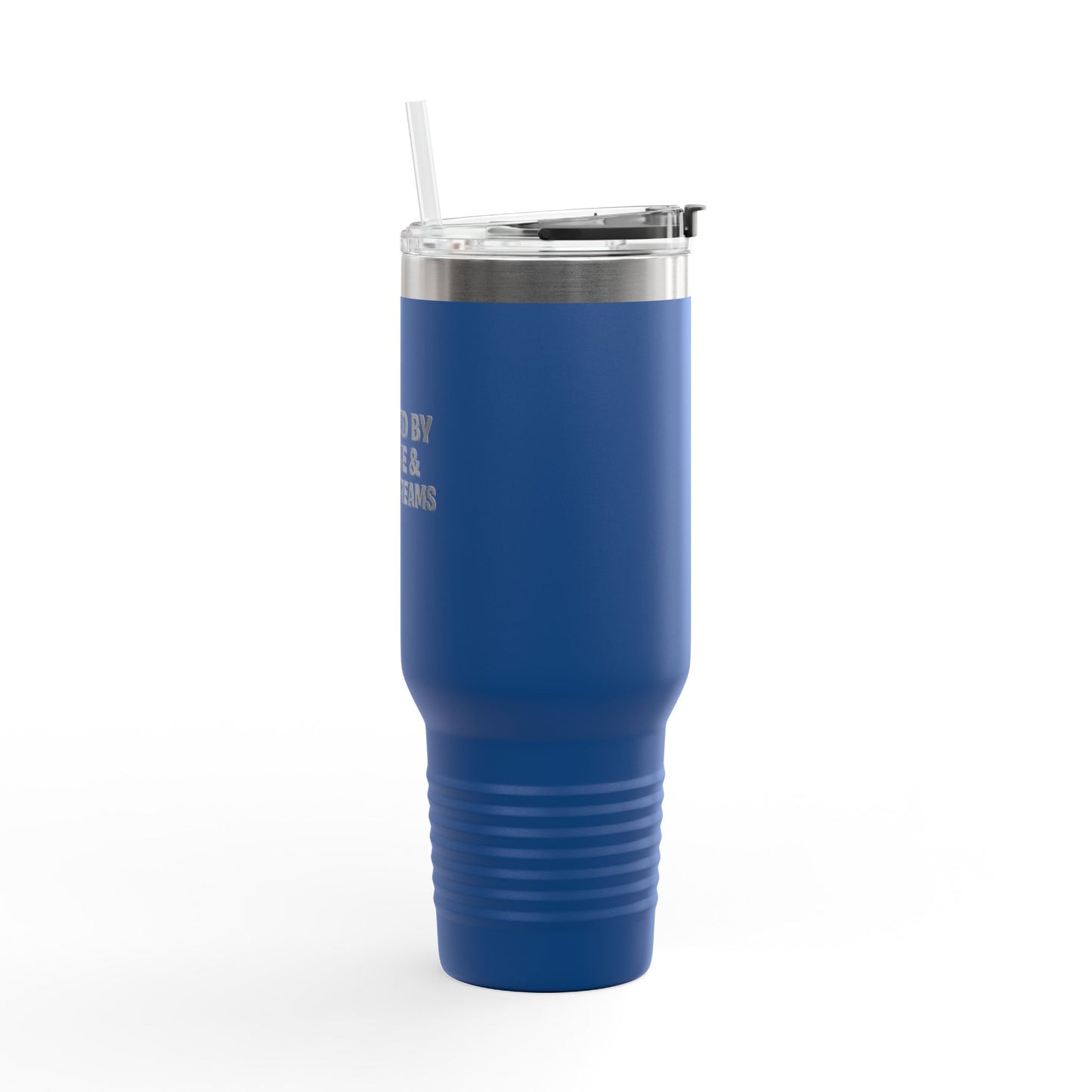 Powered By Caffeine & 12 volt Dreams 40oz Insulated Travel Mug