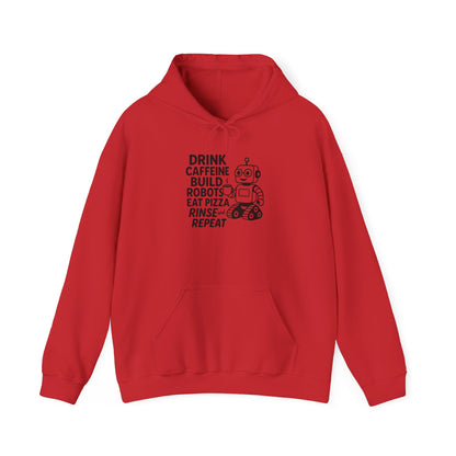 Drink Coffee Build Robots - Hoodie
